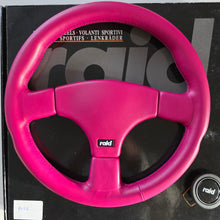 Load image into Gallery viewer, Raid Pink Steering Wheel (335mm)
