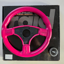 Load image into Gallery viewer, Raid Pink Steering Wheel (335mm)

