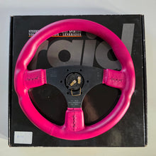 Load image into Gallery viewer, Raid Pink Steering Wheel (335mm)
