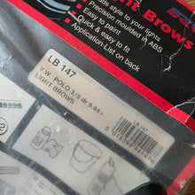 Load image into Gallery viewer, RGM Headlight Eyeberow Spoiler Set Polo 6N

