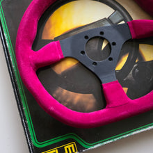 Load image into Gallery viewer, Pink Seude SELM Steering Wheel
