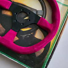 Load image into Gallery viewer, Pink Seude SELM Steering Wheel
