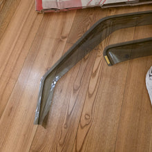 Load image into Gallery viewer, Smoked Farad Front Door Wind Deflector Set Golf/Jetta Mk3
