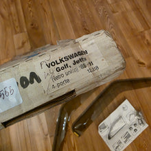 Load image into Gallery viewer, Smoked Farad Front Door Wind Deflector Set Golf/Jetta Mk3
