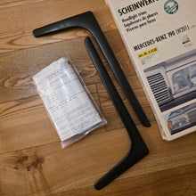 Load image into Gallery viewer, Kamei Headlight Eyebrow Spoiler Set Mercedes 190 (W201)
