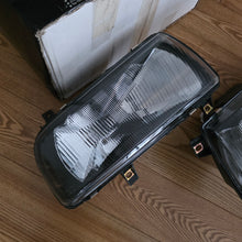Load image into Gallery viewer, Smoked In.Pro E-Code Headlight Set Vento/Jetta Mk3
