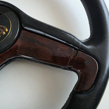 Load image into Gallery viewer, BBS "Briar Wood" Three Spoke Steering Wheel
