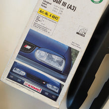 Load image into Gallery viewer, Kamei Tuning Eyebrow Headlight Spoiler Set Golf Mk3
