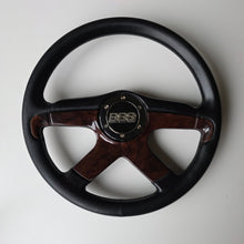 Load image into Gallery viewer, BBS "Briar Wood" Four Spoke Spoke Steering Wheel
