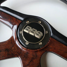 Load image into Gallery viewer, BBS "Briar Wood" Four Spoke Spoke Steering Wheel

