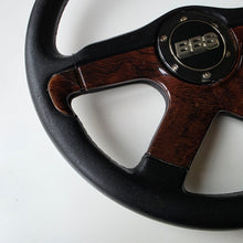 Load image into Gallery viewer, BBS "Briar Wood" Four Spoke Spoke Steering Wheel
