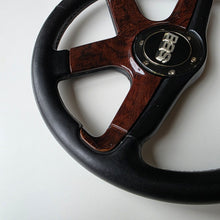 Load image into Gallery viewer, BBS "Briar Wood" Four Spoke Spoke Steering Wheel
