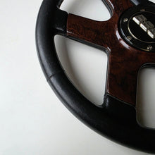 Load image into Gallery viewer, BBS "Briar Wood" Four Spoke Spoke Steering Wheel
