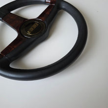 Load image into Gallery viewer, BBS "Briar Wood" Three Spoke Spoke Steering Wheel
