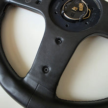Load image into Gallery viewer, BBS "Briar Wood" Three Spoke Spoke Steering Wheel
