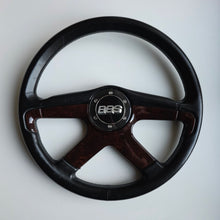 Load image into Gallery viewer, BBS "Briar Wood" Four Spoke Spoke Steering Wheel
