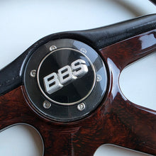 Load image into Gallery viewer, BBS "Briar Wood" Four Spoke Spoke Steering Wheel
