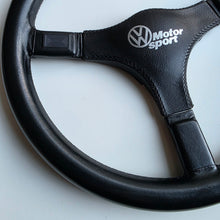 Load image into Gallery viewer, VW Motorsport Three Spoke Steering Wheel
