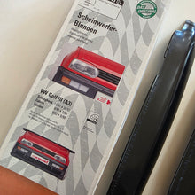 Load image into Gallery viewer, Kamei Tuning Eyebrow Headlight Spoiler Set Golf Mk3

