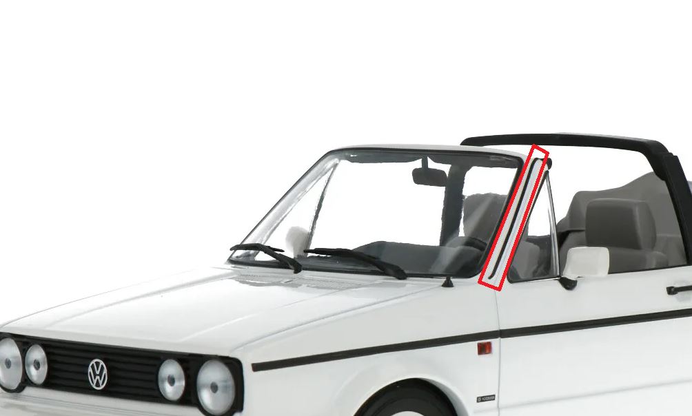 A-Pillar Plastic Trim Set Golf Mk1 Cabriolet