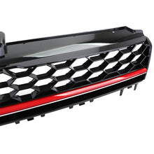 Load image into Gallery viewer, Badgeless Red Stripe Front Grill Golf Mk7 (Pre-Facelift)
