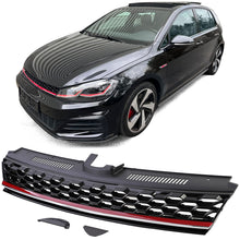 Load image into Gallery viewer, Badgeless Red Stripe Front Grill Golf Mk7 GTI (Facelift)
