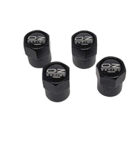 Load image into Gallery viewer, Black OZ Racing Tire Valve Cap Set
