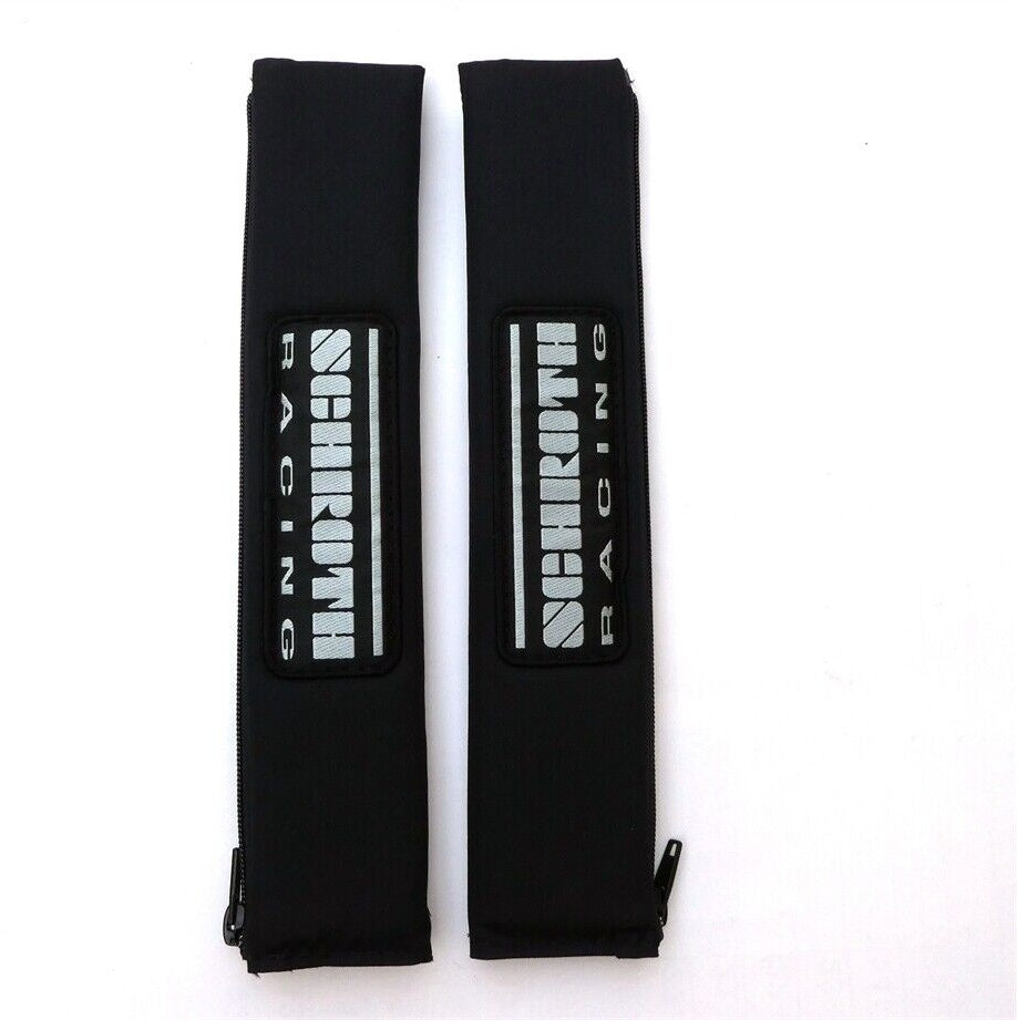 Black SCHROTH Racing Seat Belt Pad Set