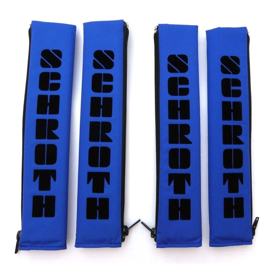 Blue SCHROTH Seat Belt Pad Set