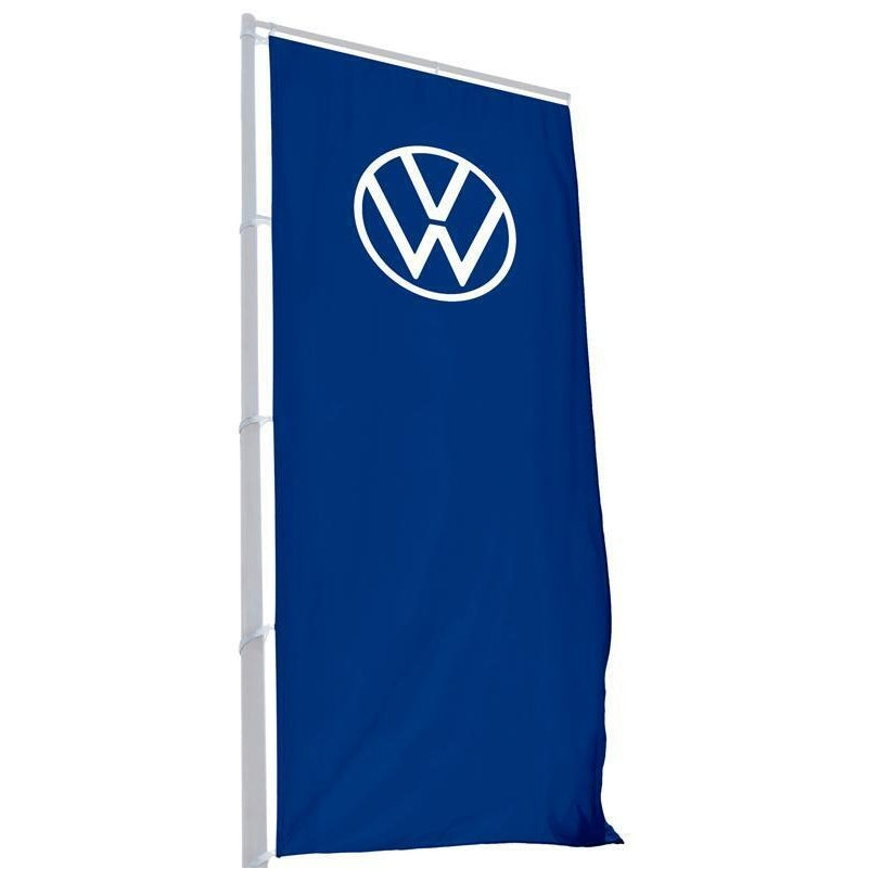 Dark Blue VW Flag/Banner (3000x1000)