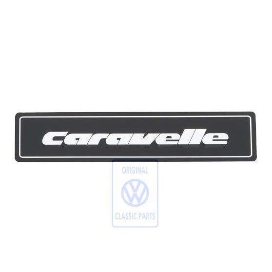 Caravelle Showroom Licence Plate