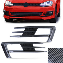 Load image into Gallery viewer, Carbon Look Fog Light Frame Set Golf Mk7 (Pre-Facelift)
