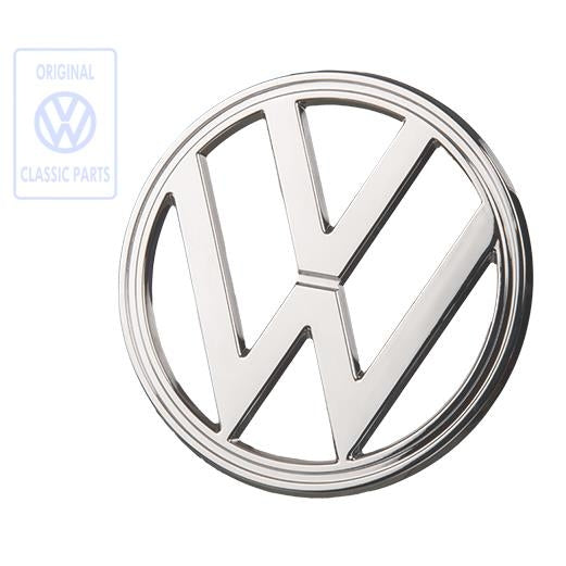 Chrome Front Grill Badge VW Bus T2