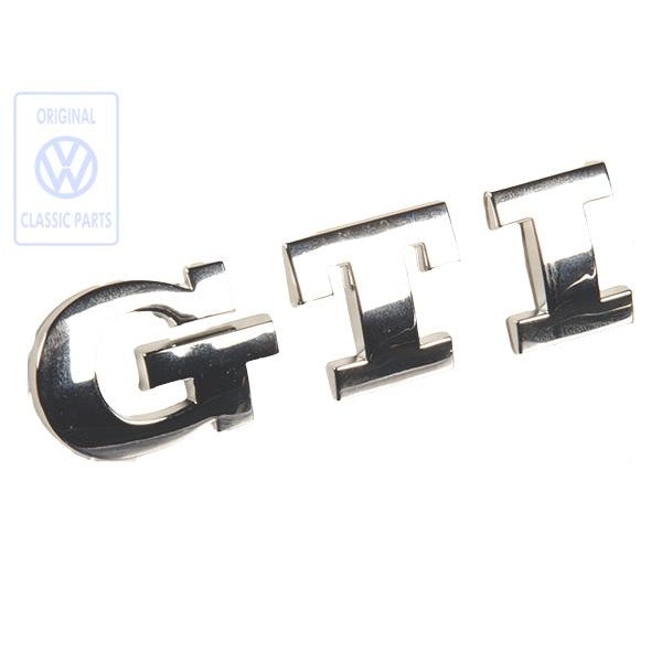 Chrome GTI Rear Badge Golf Mk4