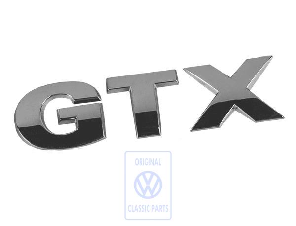 Chrome GTX Rear Badge Golf Mk5