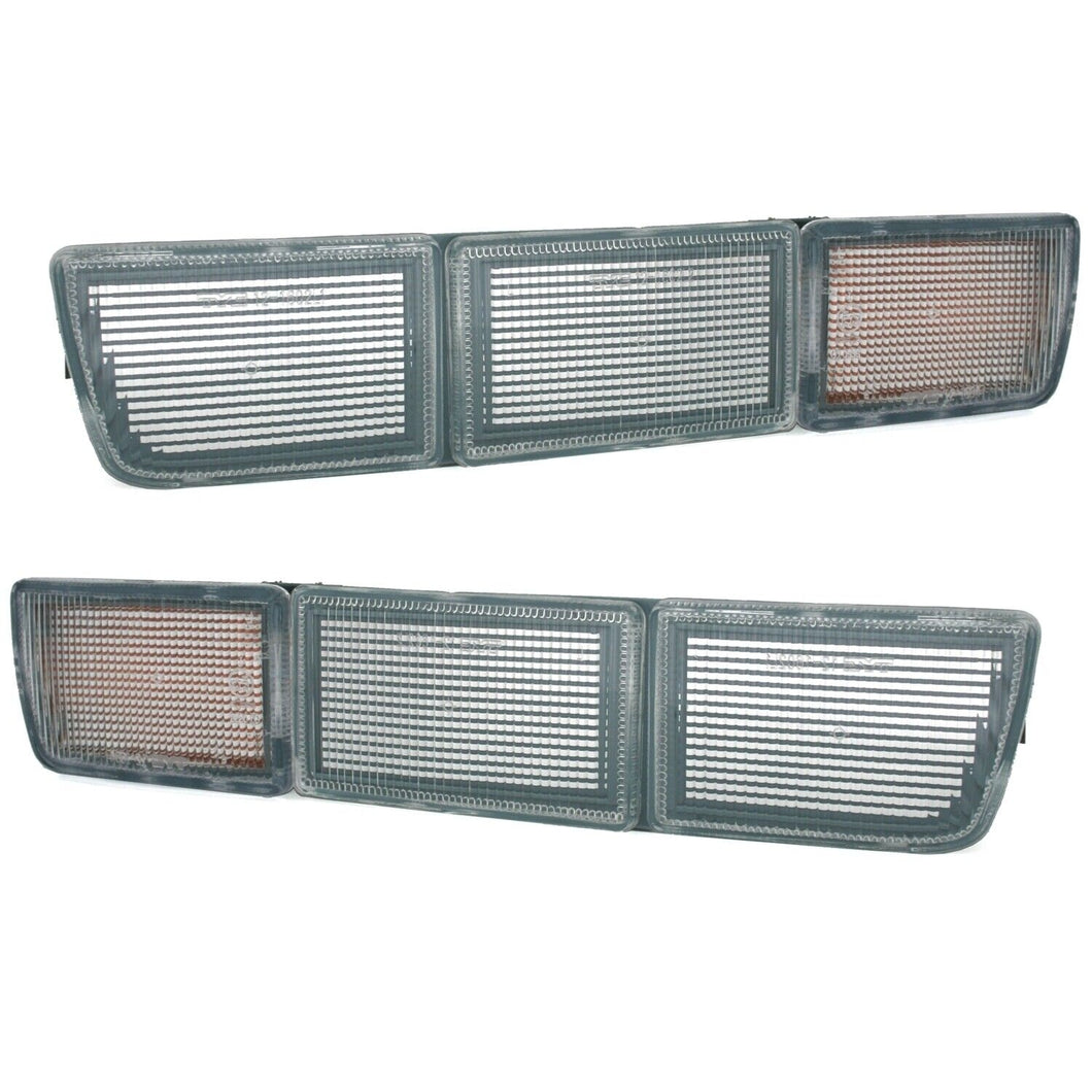 Clear Turn Signal + Dummy Set Golf Mk3