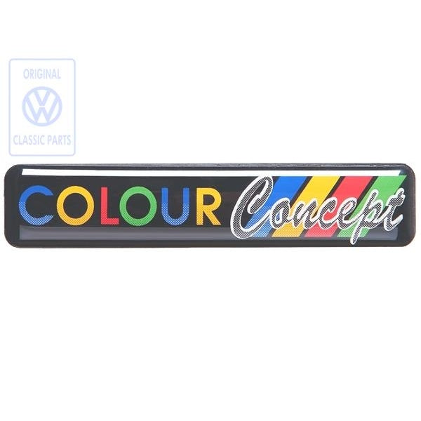 Color Concept Door Trim Badge Golf Mk3