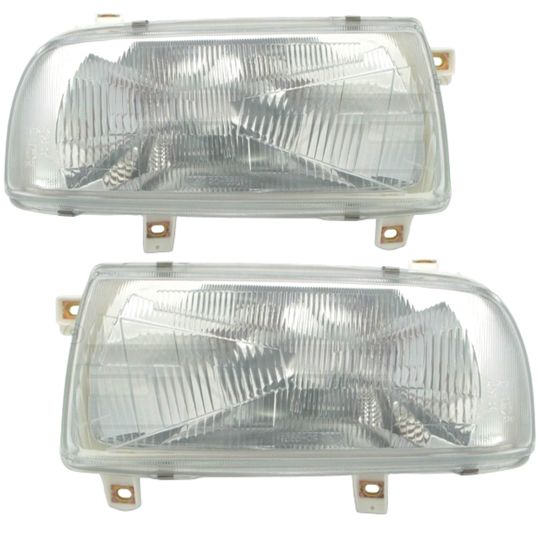 E-code Euro Headlight Set Vento/Jetta Mk3