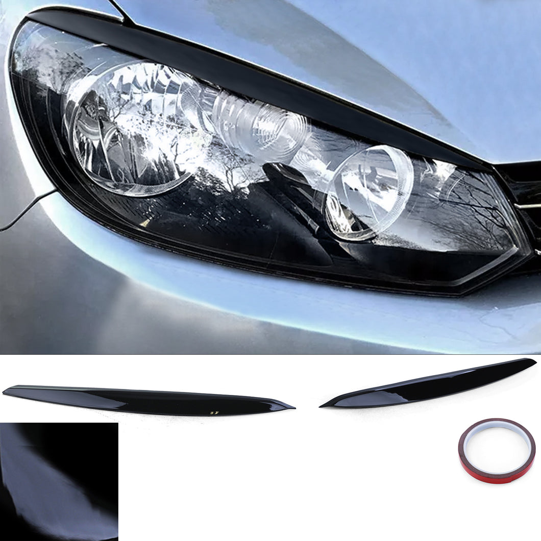 Eyebrow Headlight Spoiler Set Golf Mk6