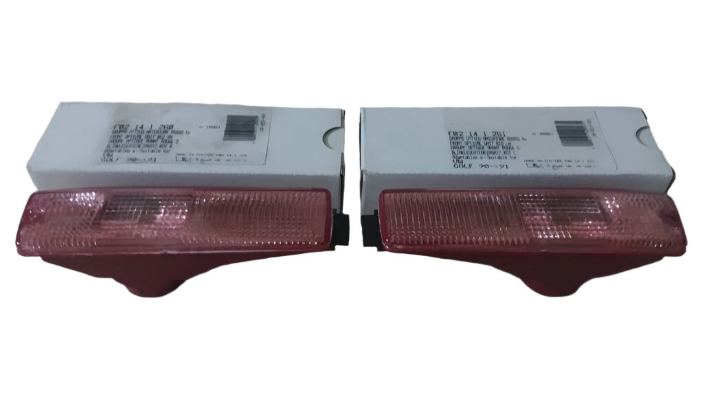 Fifft Red Turn Signal Set Golf/Jetta Mk2