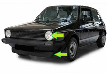 Load image into Gallery viewer, Badgeless Grill + GTI Duck Bill Spoiler Golf/Caddy Mk1
