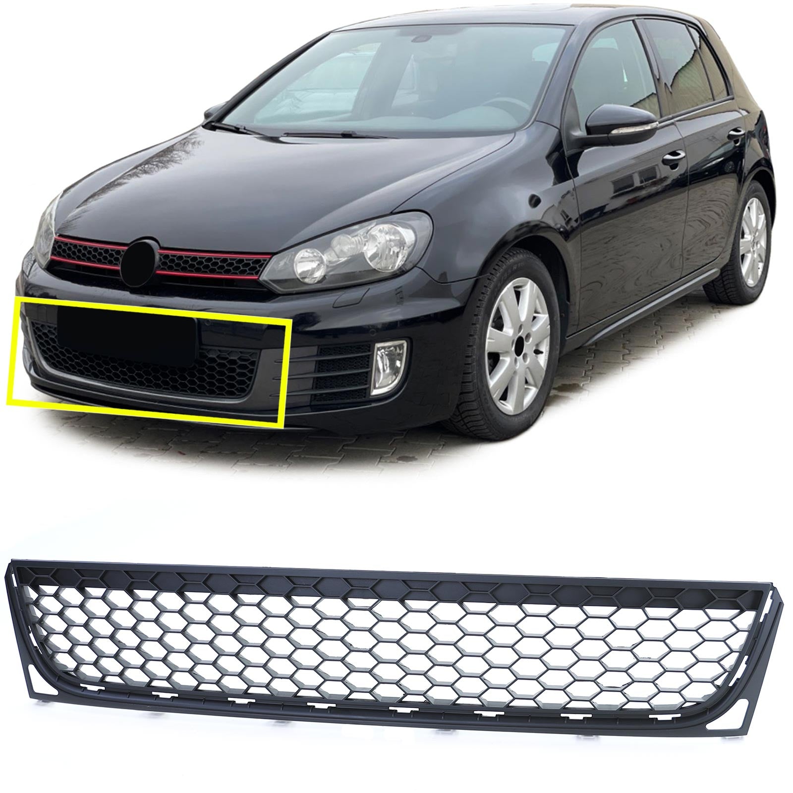 Front Bumper Grill Golf Mk6 GTI/GTD – Best VW Parts