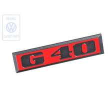 Load image into Gallery viewer, G40 Front Grill Badge Polo Mk2 86C
