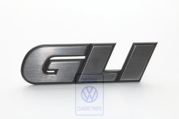 GLI Front Badge Golf/Jetta Mk2