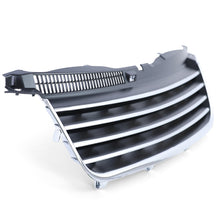 Load image into Gallery viewer, Gloss Black Chrome Stripe Badgeless Front Grill Passat B5.5

