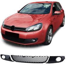Load image into Gallery viewer, Gloss Black Front Bumper Grill Set Golf Mk6
