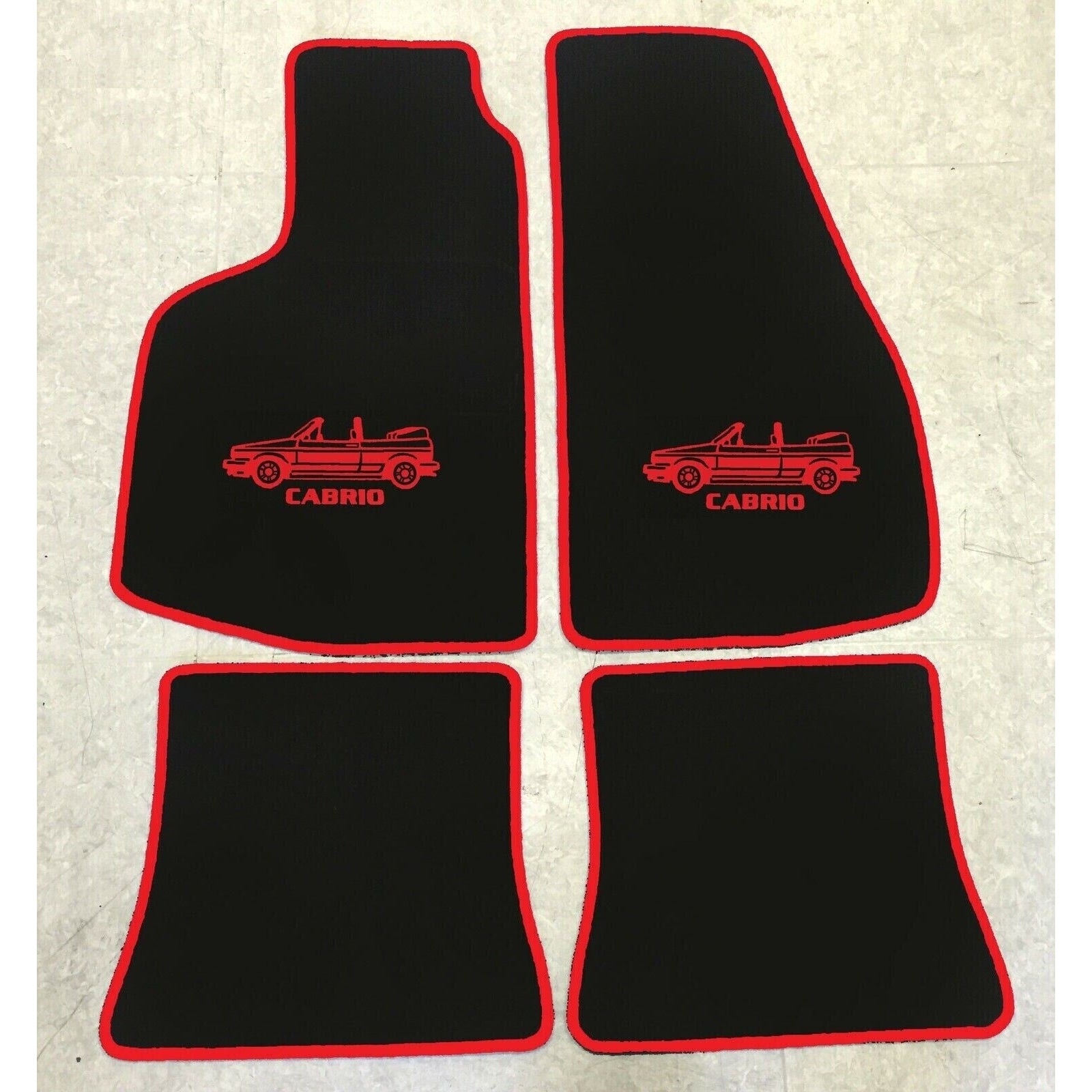 Golf Mk1 Cabriolet Floor Mat Set Best VW Parts