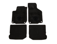 Load image into Gallery viewer, Black on Black Wolfburg Floor Mat Set Golf Mk4 (Before 2004 Models)
