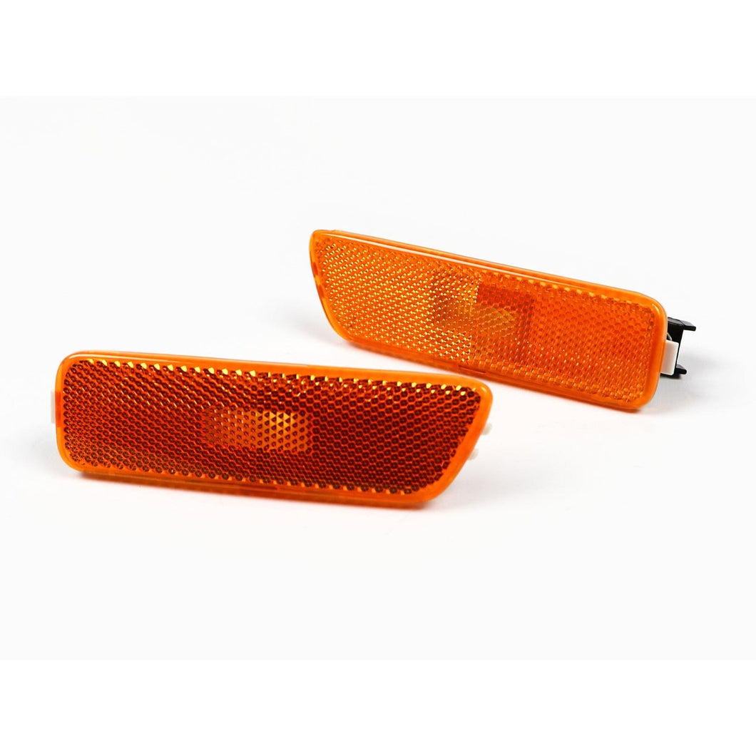 Orange Side Marker Light Set Golf Mk4