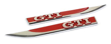 Load image into Gallery viewer, Red GTI Fender Badge Set Golf Mk7
